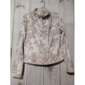 BAGATELLE‎ COLLECTION Tie Dye Asymmetrical Collar Jacket Women's Size S